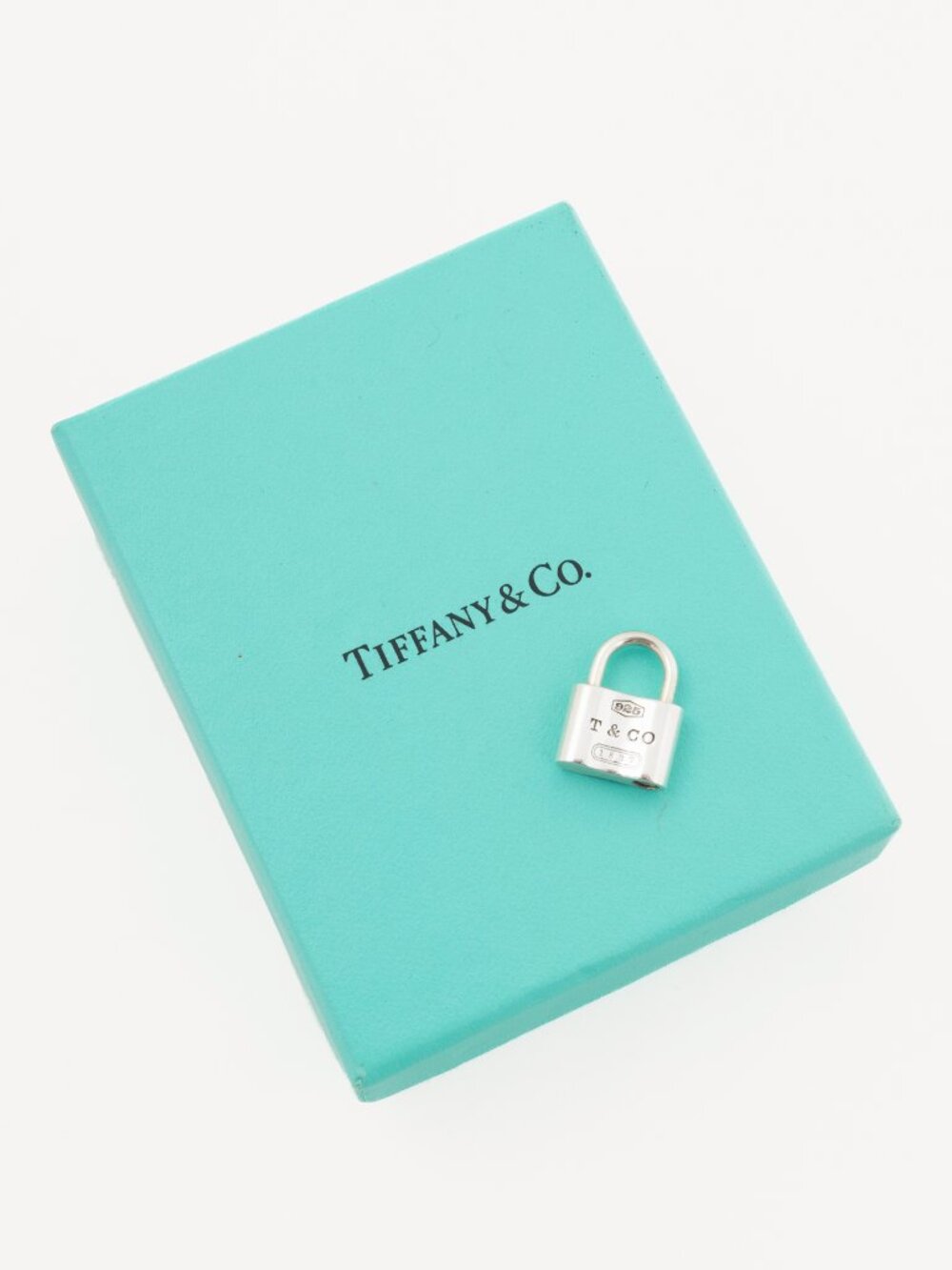 Tiffany & Co. 1837 Sterling Silver Padlock Pendant